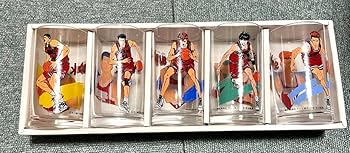 スラムダンク グラスセット5個入り箱付きコップMADE IN JAPAN SLAM DUNK グラスセット スラムダンク グラスセット5個入り箱